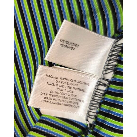 Cutter & Buck DryTec Polo XXL U.S. Open 2015 Chambers Bay Stripe Shirt - Picture 5 of 12